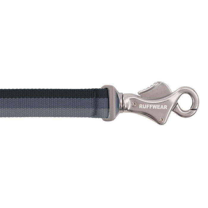 Ruffwear Roamer Bungee Dog Running Lead in Granite Grey (2.2 to 3.4m) Ruffwear - UK Camping And Leisure