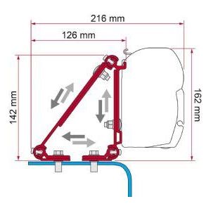 Fiamma F45 Adapter Kit Multi 98655-011 Fiamma - UK Camping And Leisure