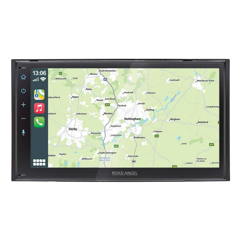 Road Angel Car Stereo with Apple Car Play, Android Auto, DAB/Bluetooth for Con Road Angel - UK Camping And Leisure