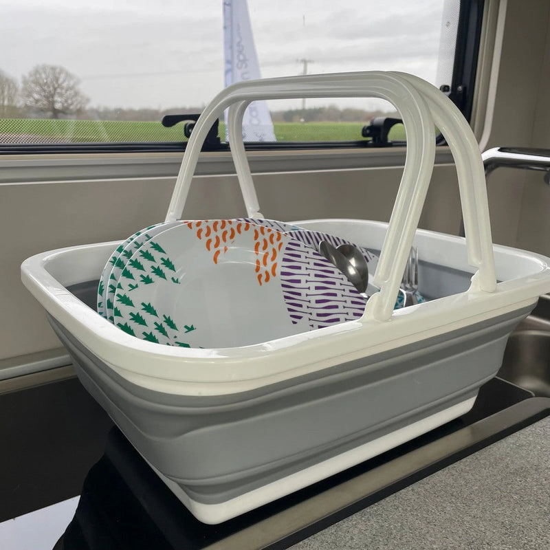Olpro Collapsible Washing Bowl with Handles 9.2L