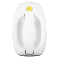 Star External Lock White (Left Hand) Caravan/Motorhome Part