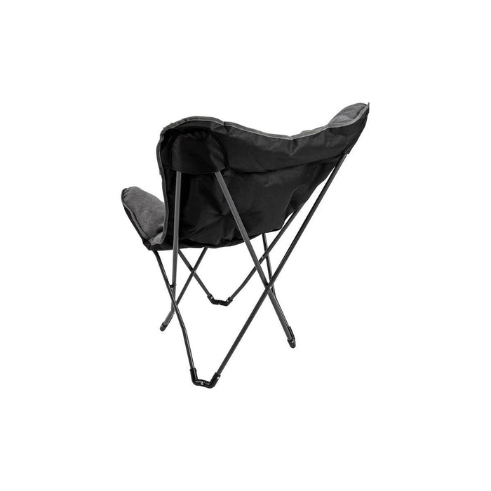 Bo-Camp Urban Collection Butterfly Chair Grainger M Grey Bo-Camp - UK Camping And Leisure