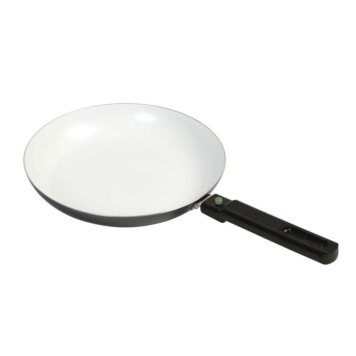 Bo-Camp Frying Pan Sprint Removable Handle Blk/White Dia 20cm Bo-Camp - UK Camping And Leisure