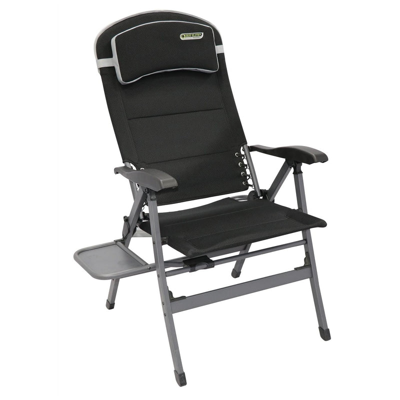 Quest Vienna Pro Comfort Camping Caravan Chair with Side Table Quest - UK Camping And Leisure