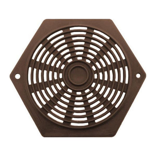 Hexagon Air Vent 2 5/8 Brown for Caravan/Motorhome Nova - UK Camping And Leisure