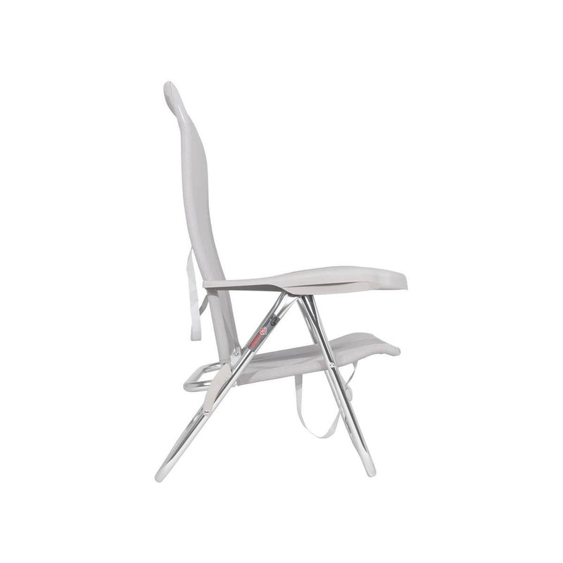 Crespo Beach Chair AL/205 Beige Crespo - UK Camping And Leisure