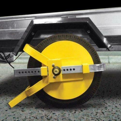 Trailer, Caravan & Motor home 8" - 10" Security Anti Theft Wheel Tyre Lock Clamp