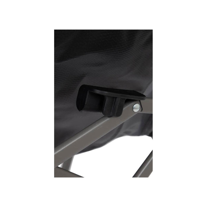 Bo-Camp Folding Chair Fraser 4 Positions Anthracite Bo-Camp - UK Camping And Leisure