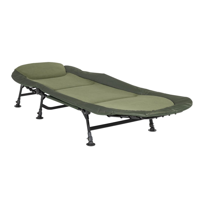 Dellonda Adjustable Bedchair with Fleece Mattress & Pillow DL77 Dellonda - UK Camping And Leisure