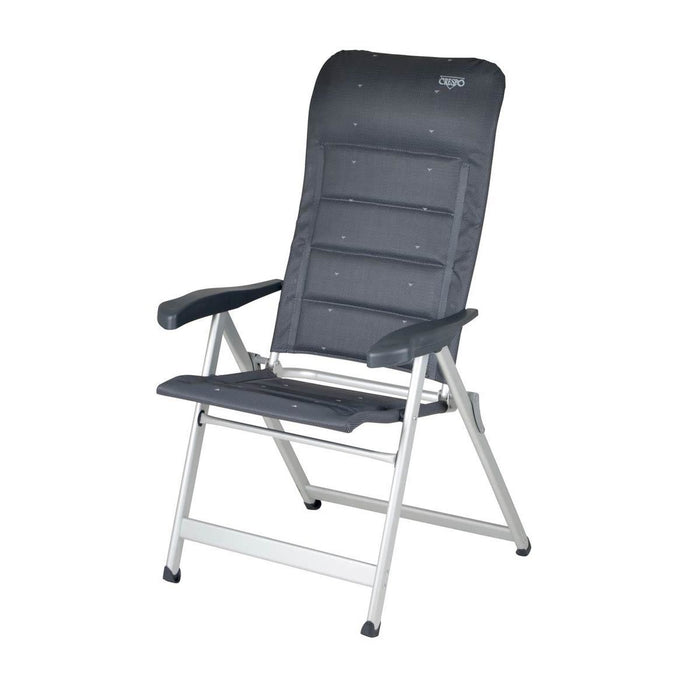 Crespo Chair AL/237 Deluxe Dark Grey Crespo - UK Camping And Leisure