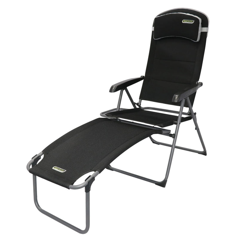 Quest Vienna Pro Recline Camping Caravan Chair with Side Table Quest - UK Camping And Leisure