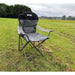 Autograph Dorset chair Black Edition F3021BL Quest - UK Camping And Leisure