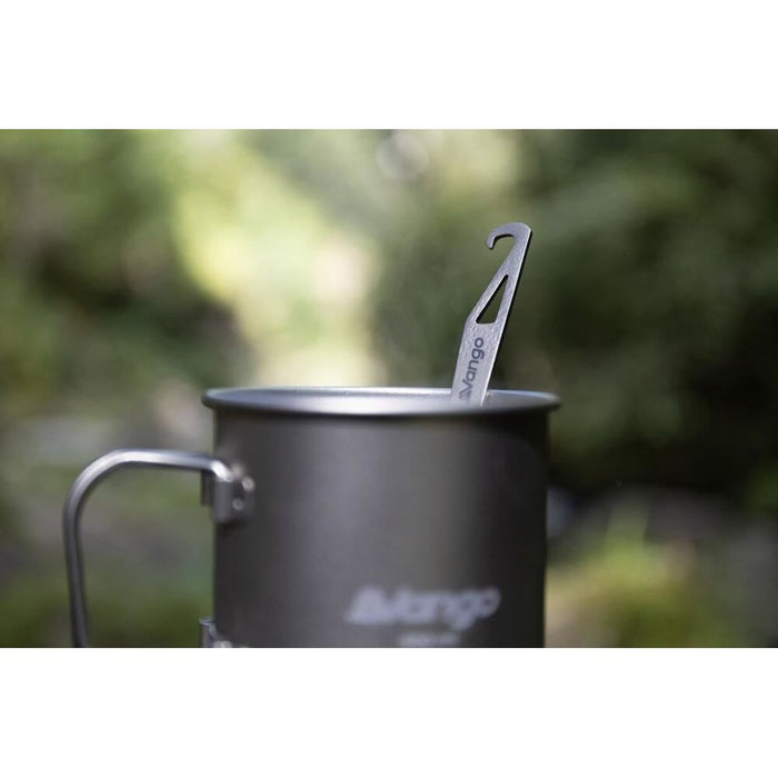 Vango Titanium Spork and Opener Titanium Vango - UK Camping And Leisure