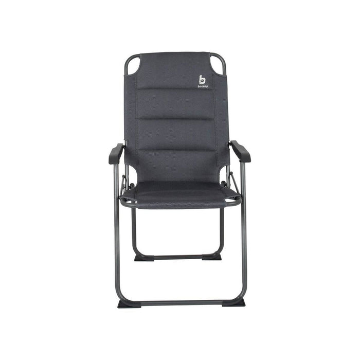 Bo-Camp Chair Copa Rio Air xl Padded Aluminium Grey Bo-Camp - UK Camping And Leisure