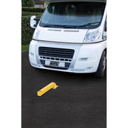 Maypole Security Parking Post Driveway Bollard Fold Down, Padlock & Anchor - View 3