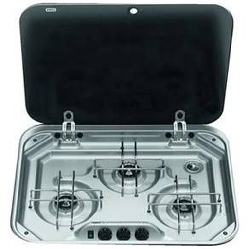 Smev 8063 3 Burner Hob & Lid 923323 UK Camping And Leisure - UK Camping And Leisure