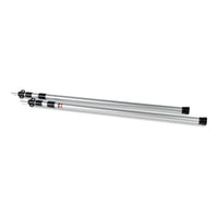 Kampa Dometic Awning Canopy Pole Set Adjustable Height Aluminium Tent Door Poles
