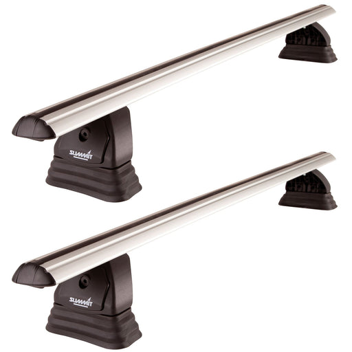 Roof Tent Bars Aluminium Roof Bars fits Mercedes-benz C-Class W204 2007-2013 Saloon 4-dr with Fixed Point Summit - UK Camping And Leisure