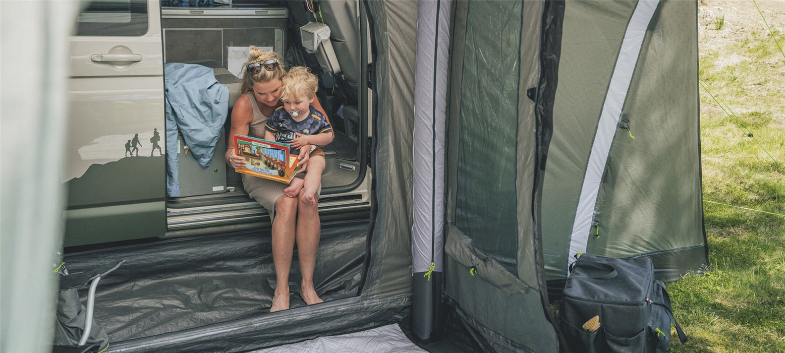 Outwell Talladega Driveaway Air Awning Grey Outwell - UK Camping And Leisure