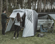 Easy Camp Krossbu Tailgate Awning Grey | VW T5, campervan, VW T6, lightweight