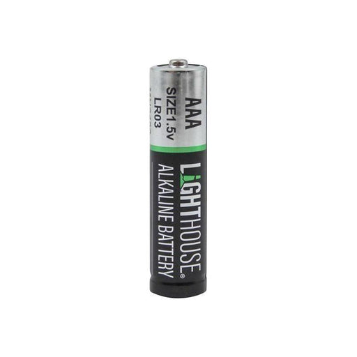 Lighthouse AAA LR03 Alkaline Batteries 1120 mAh AAA LR03 Lighthouse - UK Camping And Leisure