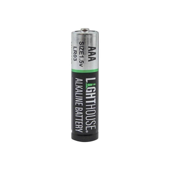 Lighthouse AAA LR03 Alkaline Batteries 1120 mAh AAA LR03 Lighthouse - UK Camping And Leisure