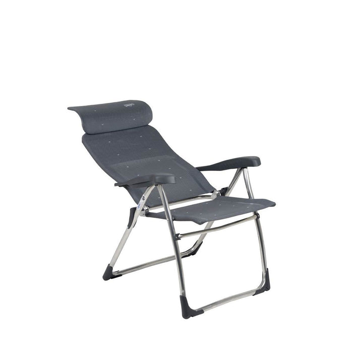 Crespo Chair AL/215 Compact Dark Grey Crespo - UK Camping And Leisure