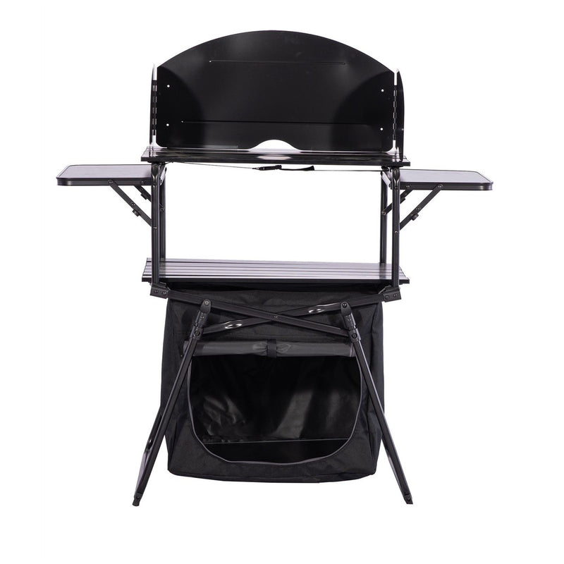 Quest Basil Kitchen Camping Stand (black) Quest - UK Camping And Leisure
