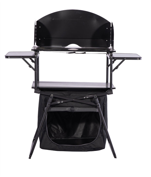 Quest Basil Kitchen Camping Stand (black) Quest - UK Camping And Leisure