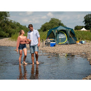 Coleman Octagon Green 8 Person Blackout Tent Camping Festival Outdoors Garden Coleman - UK Camping And Leisure