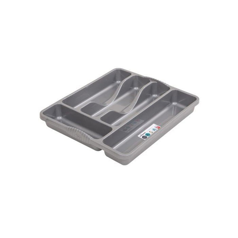 Casa Cutlery Tray 33X30 Silver | UK Camping and Leisure