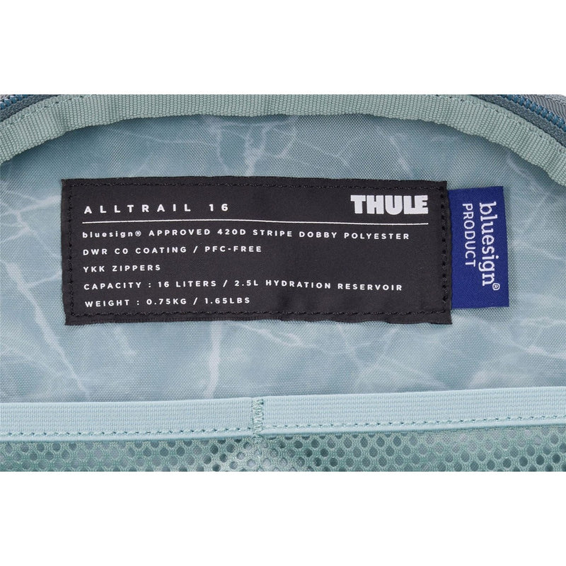 Thule AllTrail hydration pack 16L Pond grey Thule - UK Camping And Leisure