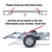 AL KO 15" Spare Wheel Carrier (1614231) Easy to Use Carrier AL-KO - UK Camping And Leisure