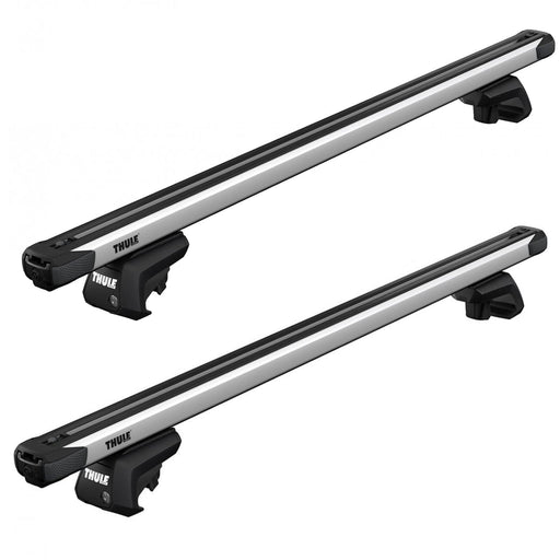 Thule SlideBar Evo Roof Bars Aluminum fits Mercedes-Benz Vito 2015- Van 4-dr with Raised Rails Thule - UK Camping And Leisure