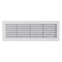 Rectangular Wall Vent 370 x 123mm for Caravan/Motorhome