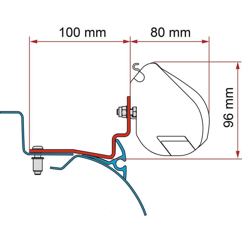 Fiamma F35 Kit Campereve Cap Road (98655Z151) Fiamma - UK Camping And Leisure
