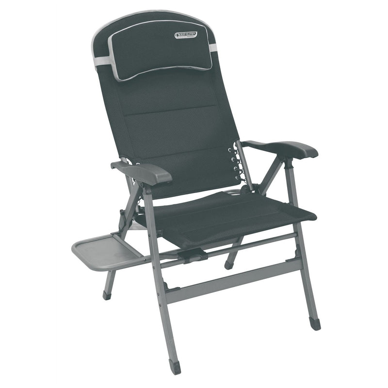 Quest Vienna Pro Comfort Camping Caravan Chair with Side Table Quest - UK Camping And Leisure