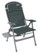Quest Vienna Pro Comfort Camping Caravan Chair with Side Table Quest - UK Camping And Leisure