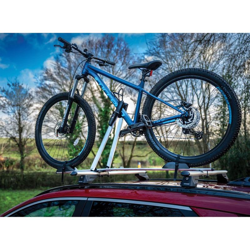 Maypole Aluminium Roof Top Bike Cycle Carrier Locking T Track Maypole - UK Camping And Leisure