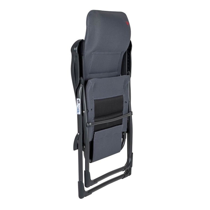 Crespo Chair AP/215 Air Deluxe Grey Crespo - UK Camping And Leisure