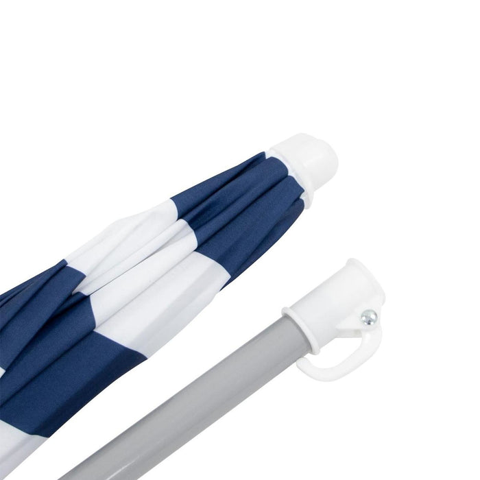 Bo-Camp Parasol Beach Articulated Arm Polyester Dia 165cm Bo-Camp - UK Camping And Leisure