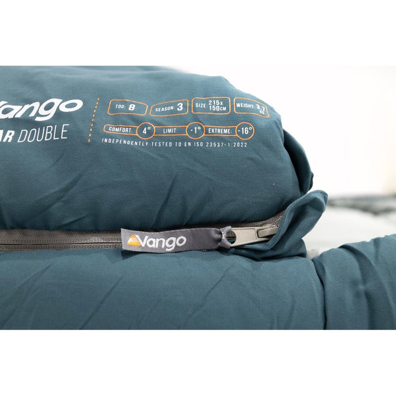 Vango Stellar Double Sleeping Bag Oasis - View 7