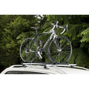 2x Car Roof Mounted Rack Bar Mounted Bike Cycle Carrier Upright Bike Carrier UKB4C - UK Camping And Leisure