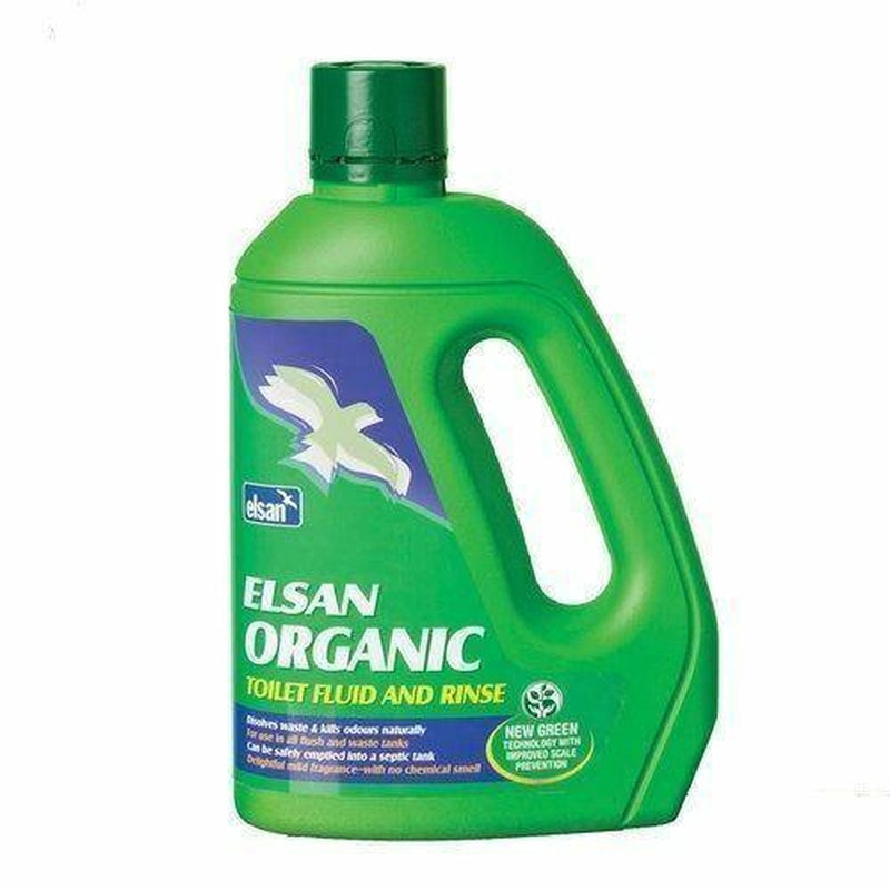 2x Elsan Organic Toilet Fluid 2L Elsan - UK Camping And Leisure