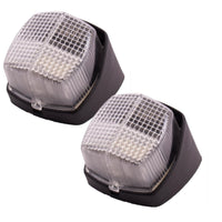 2x Hella White Clear Front Marker Position Lamps Lights Hobbycar Hymer Motorhome
