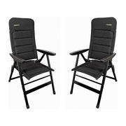 2 Outdoor Revolution Turin Alu Air Mesh Reclining Camping Chair Outdoor Revolution - UK Camping And Leisure