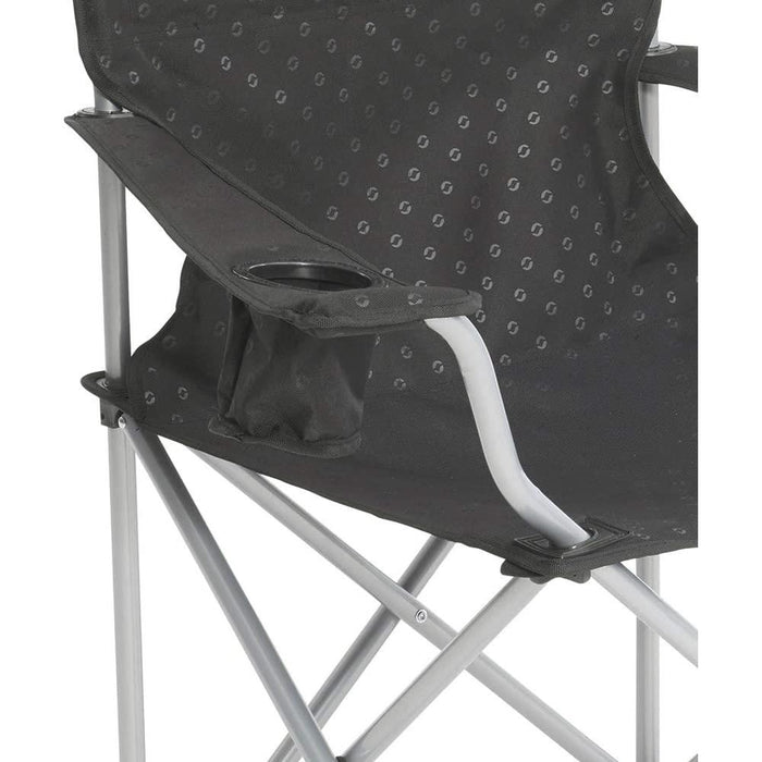 2x Outwell Catamarca Folding Chair Camping Caravan Fishing Black 2022 125kg Outwell - UK Camping And Leisure