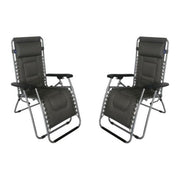 2x Royal Ambassador Relaxer Chair with Head Rest Royal - UK Camping And Leisure