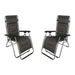 2x Royal Ambassador Relaxer Chair with Head Rest Royal - UK Camping And Leisure