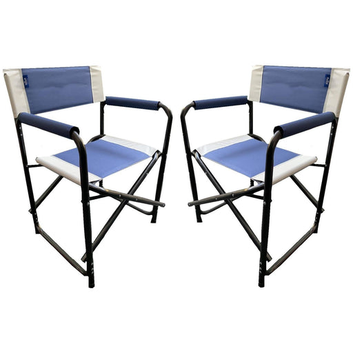 2x Royal Directors Folding Chair - UK Camping And Leisure